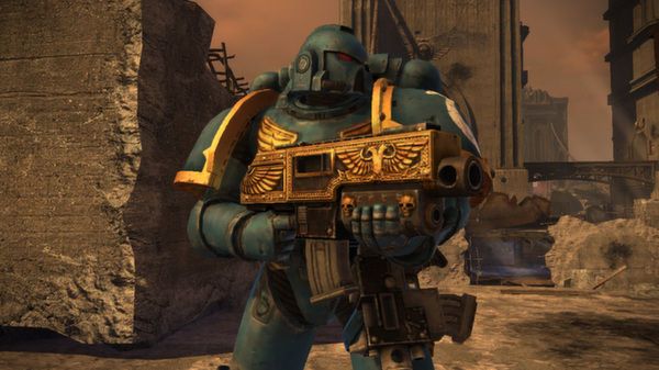 Скриншот из Warhammer 40,000: Space Marine - Golden Relic Bolter