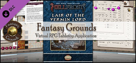 Fantasy Grounds - Hellfrost: Lair of the Vermin Lord (Savage Worlds)