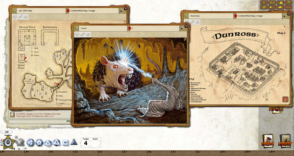 Скриншот из Fantasy Grounds - Hellfrost: Lair of the Vermin Lord (Savage Worlds)