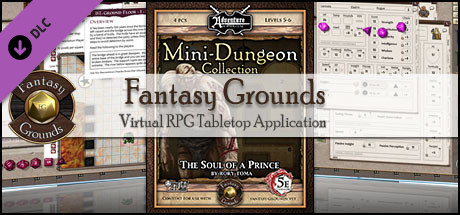 Fantasy Grounds - Mini-Dungeon #014: The Soul of a Prince (5E) cover art