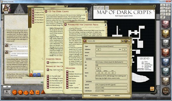 Скриншот из Fantasy Grounds - 1 on 1 Adventures #9: Legacy of Darkness (3.5E⁄PFRPG)