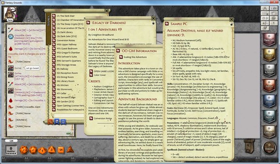 Скриншот из Fantasy Grounds - 1 on 1 Adventures #9: Legacy of Darkness (3.5E⁄PFRPG)