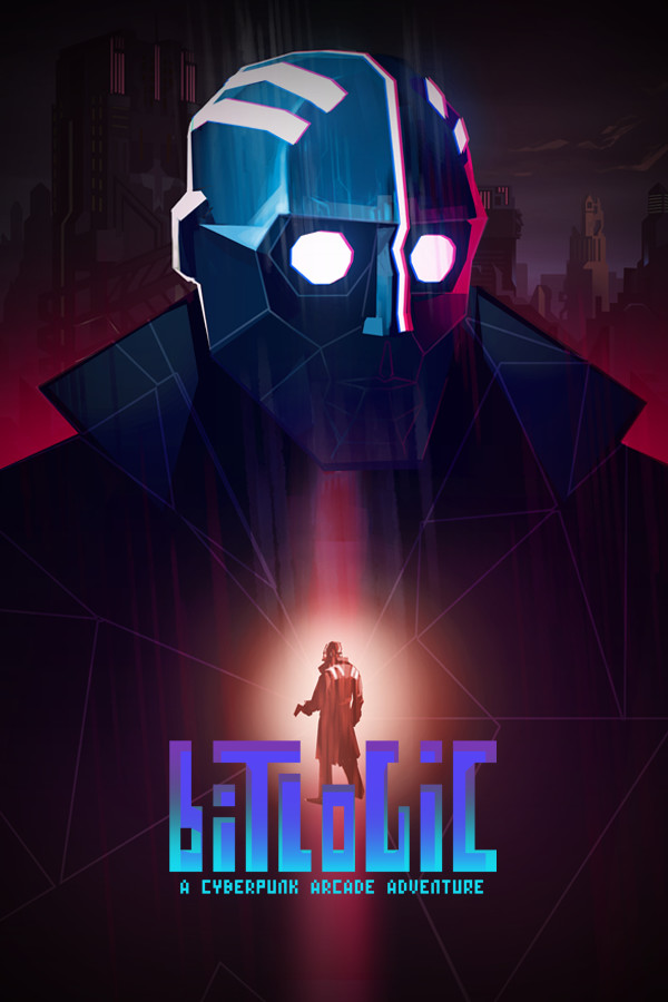 Steam portrait for Bitlogic - A Cyberpunk Arcade Adventure.