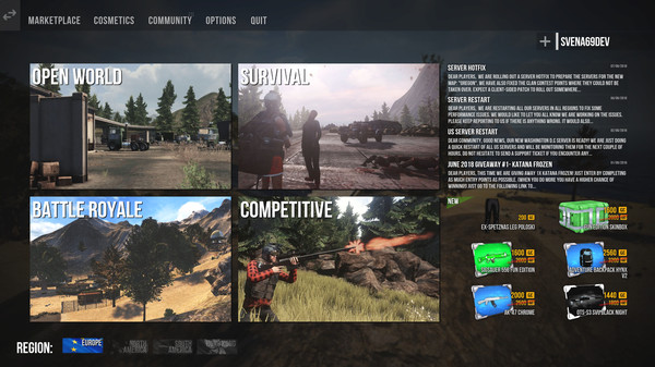 Infestation: The New Z game for Linux 1