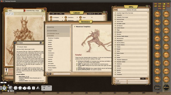 Скриншот из Fantasy Grounds - Shaintar: Legends Arise (Savage Worlds)