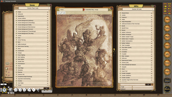 Скриншот из Fantasy Grounds - Shaintar: Legends Arise (Savage Worlds)