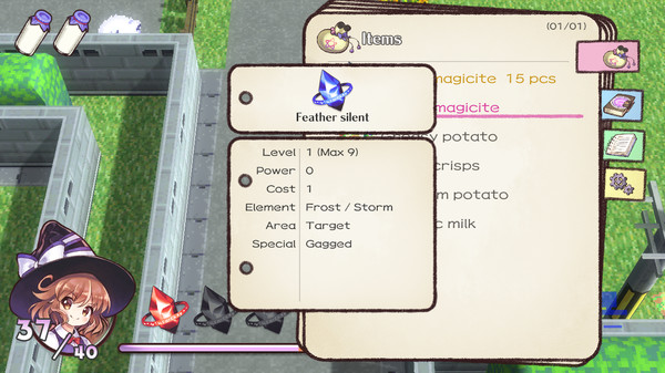 Скриншот из A Magical High School Girl