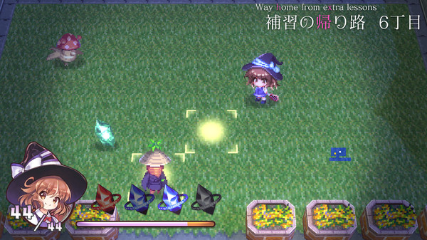 Скриншот из A Magical High School Girl