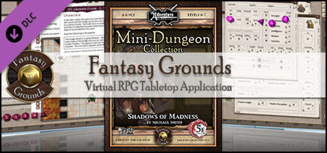 Fantasy Grounds - Mini-Dungeon #017: Shadows of Madness (5E) cover art