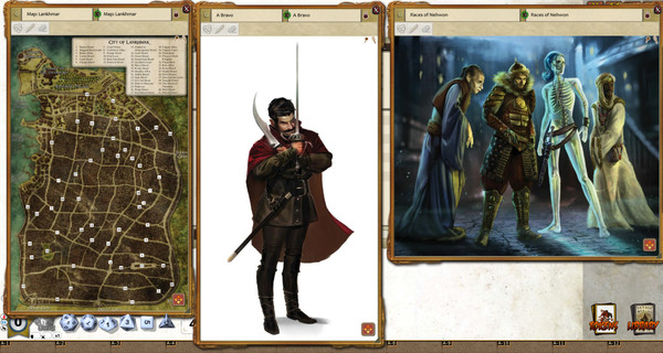 Скриншот из Fantasy Grounds - Lankhmar: City of Thieves (Savage Worlds)