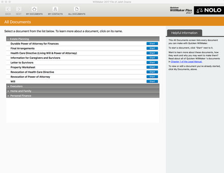 Quicken WillMaker Plus 2017for windows and Linux 1