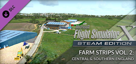 FSX Steam Edition: Farm Strips Vol 2: Central and Southern England Add-On cover art