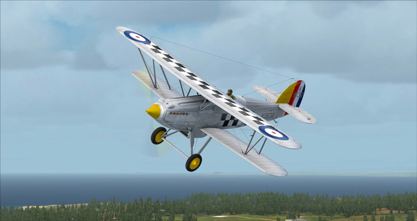 Скриншот из FSX Steam Edition: Hawker Heroes Add-On