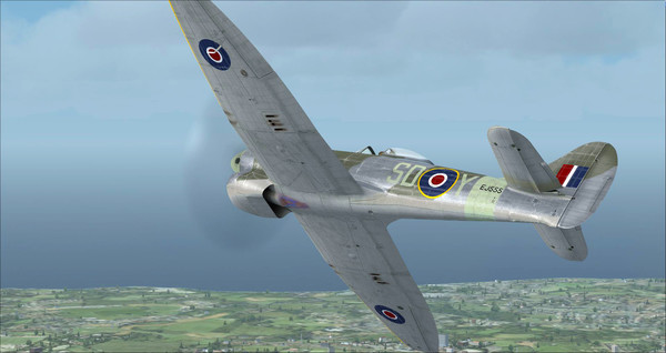 Скриншот из FSX Steam Edition: Hawker Heroes Add-On