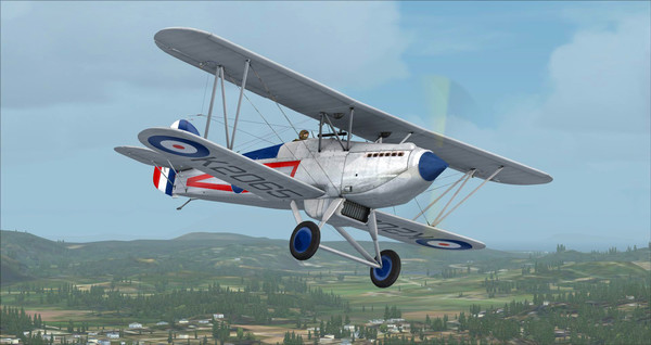 Скриншот из FSX Steam Edition: Hawker Heroes Add-On