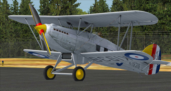 Скриншот из FSX Steam Edition: Hawker Heroes Add-On