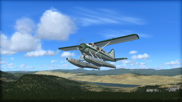 Скриншот из FSX Steam Edition: Toposim Canada Add-On