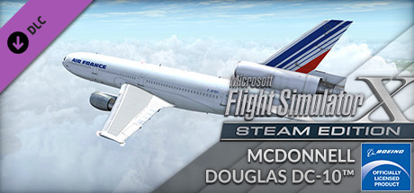 FSX Steam Edition: McDonnell Douglas DC-10™ cover art