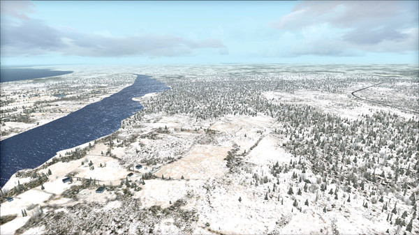 Скриншот из FSX Steam Edition: Toposim US Upper Midwest Add-On