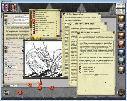 Скриншот из Fantasy Grounds -  1 on 1 Adventures #7: Eyes of the Dragon (3.5E⁄PFRPG)