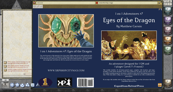 Скриншот из Fantasy Grounds -  1 on 1 Adventures #7: Eyes of the Dragon (3.5E⁄PFRPG)