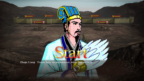 Скриншот из RTK13 - Historical simulation game "Romance of the Three Kingdoms" Commemorative Contents 歴史シミュレーションゲーム『三國志』の日 記念コンテンツ