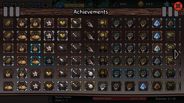 Скриншот из Clicker Guild