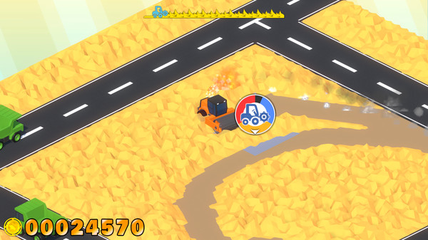 Скриншот из ROBUST ROAD ROLLER