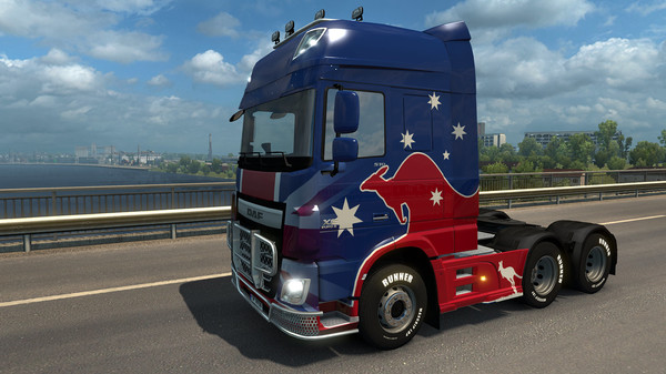 Скриншот из Euro Truck Simulator 2 - Australian Paint Jobs Pack