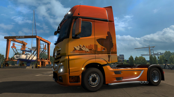 Скриншот из Euro Truck Simulator 2 - Australian Paint Jobs Pack