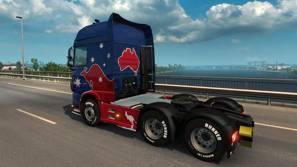 Скриншот из Euro Truck Simulator 2 - Australian Paint Jobs Pack