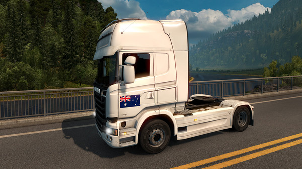 Скриншот из Euro Truck Simulator 2 - Australian Paint Jobs Pack