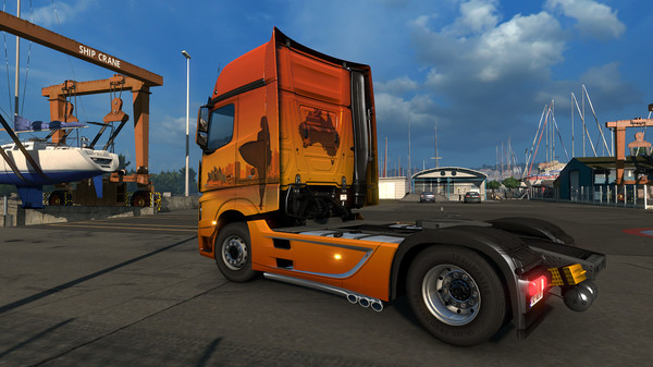 Скриншот из Euro Truck Simulator 2 - Australian Paint Jobs Pack