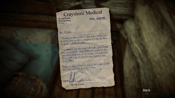 Скриншот из Among the Innocent: A Stricken Tale