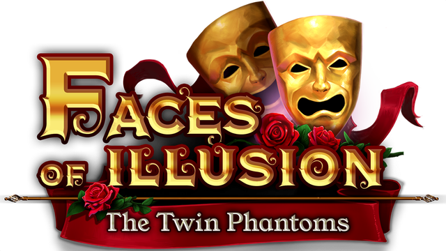 Faces of Illusion: The Twin Phantoms Logo