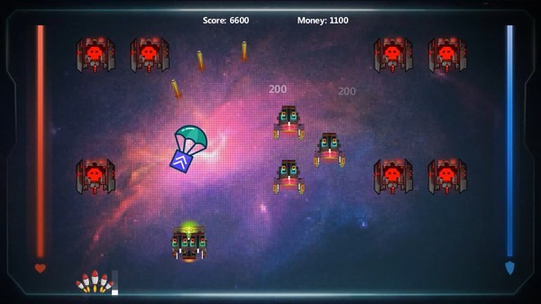 Скриншот из Steel Invaders