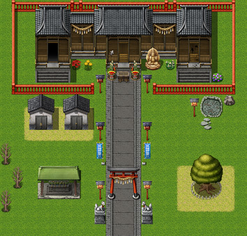 Скриншот из RPG Maker MV - Twilight Shrine: Japanese Resource Pack