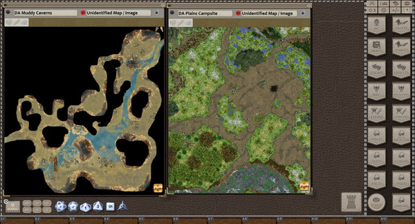 Скриншот из Fantasy Grounds - Map Adventures #2 - Plains, Deserts, & Caverns (Map Pack)