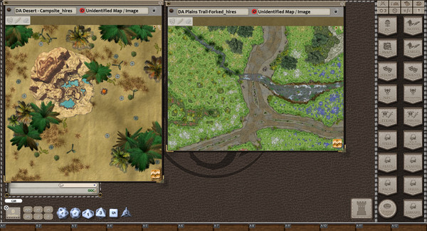 Скриншот из Fantasy Grounds - Map Adventures #2 - Plains, Deserts, & Caverns (Map Pack)