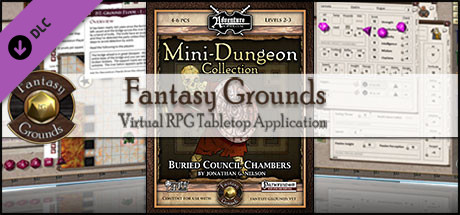 Fantasy Grounds -  Mini-Dungeon #001: Buried Council Chambers (PFRPG)