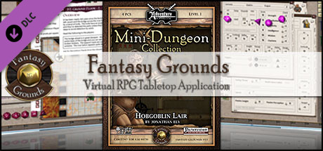 Fantasy Grounds –  Mini-Dungeon #002: Hobgoblin Lair (PFRPG)