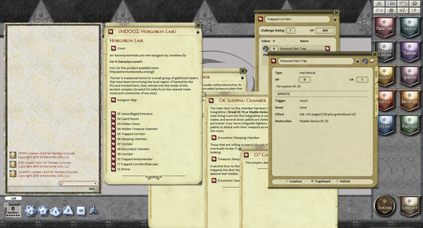 【图】Fantasy Grounds – Mini-Dungeon #002: Hobgoblin Lair (PFRPG)(截图3) 【图】Fantasy Grounds – Mini-Dungeon #002: Hobgoblin Lair (PFRPG)(截图3)