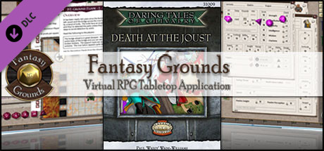 Fantasy Grounds - Daring Tales of Chivalry #02: Death at the Joust (Savage Worlds) cover art