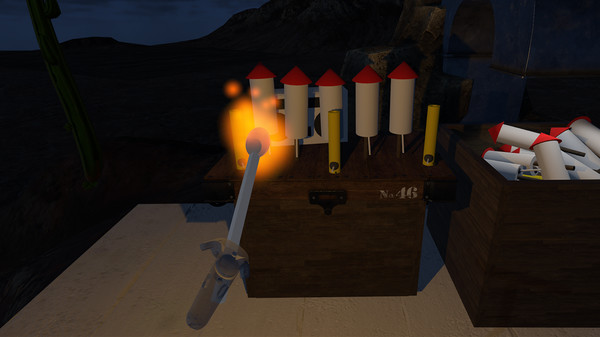 Скриншот из Fireworks Desert Blast