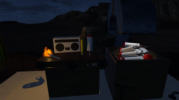 Скриншот из Fireworks Desert Blast