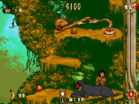 Скриншот из Disney's The Jungle Book Скриншот из Disney's The Jungle Book