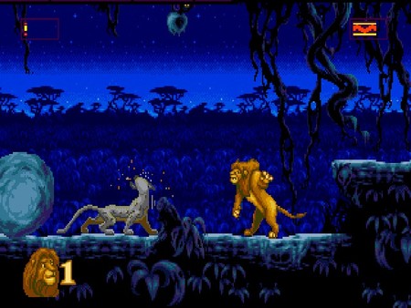 Скриншот из Disney's The Lion King Скриншот из Disney's The Lion King