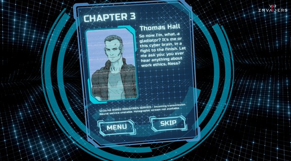 Скриншот из VR Invaders