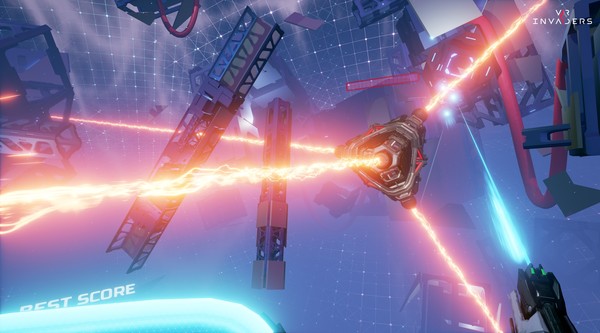 Скриншот из VR Invaders