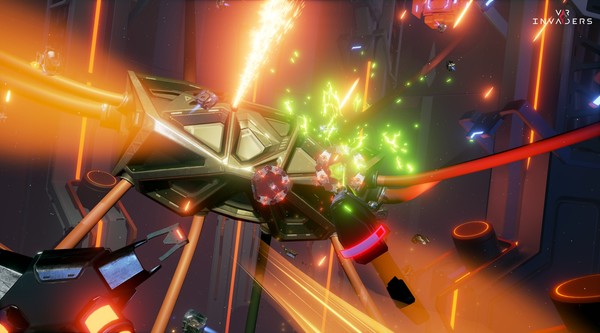 Скриншот из VR Invaders